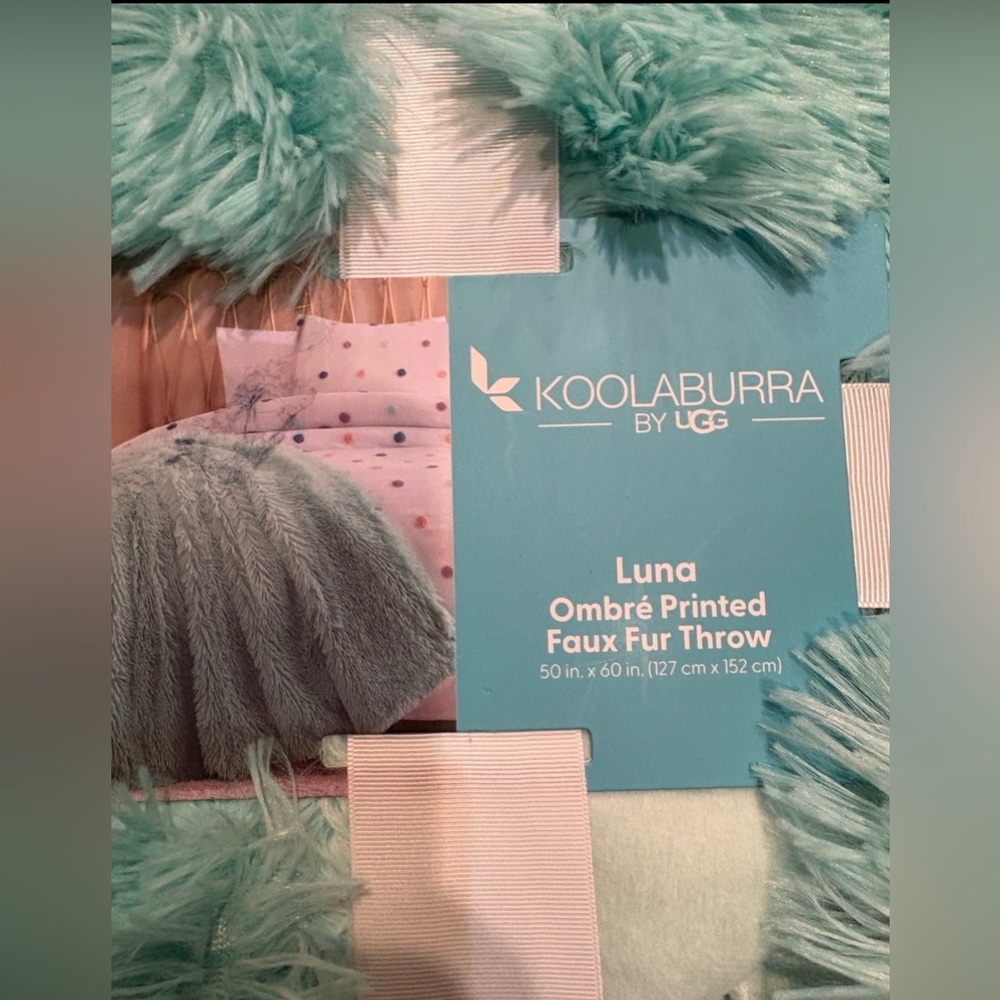 Koolaburra by Ugg Luna Ombré Plush Throw